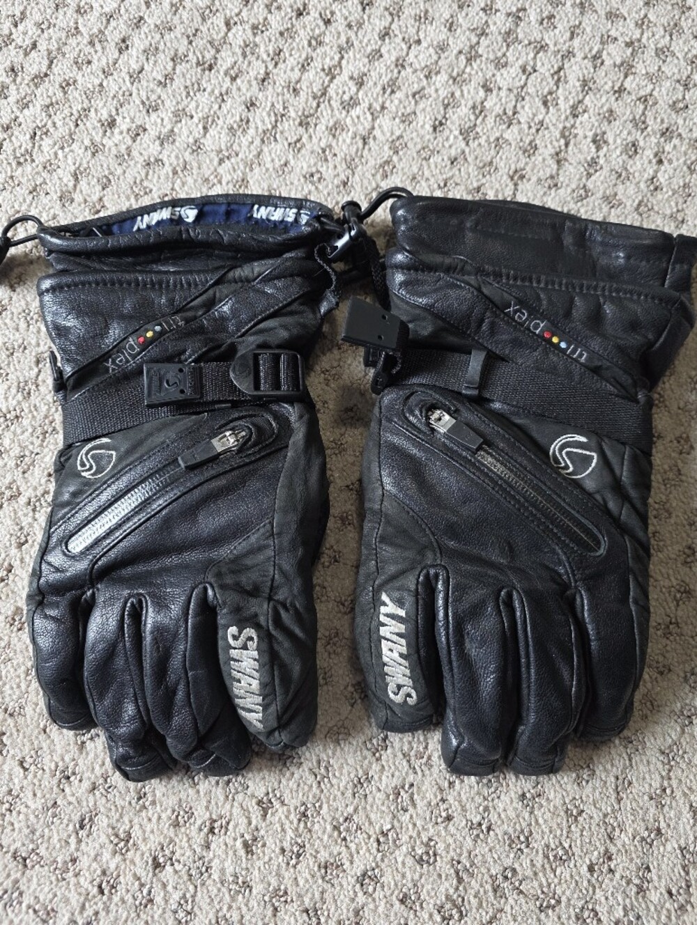 Swany Leather Ski Gloves
